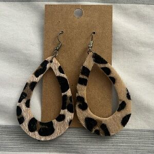 Cheetah Print Earrings